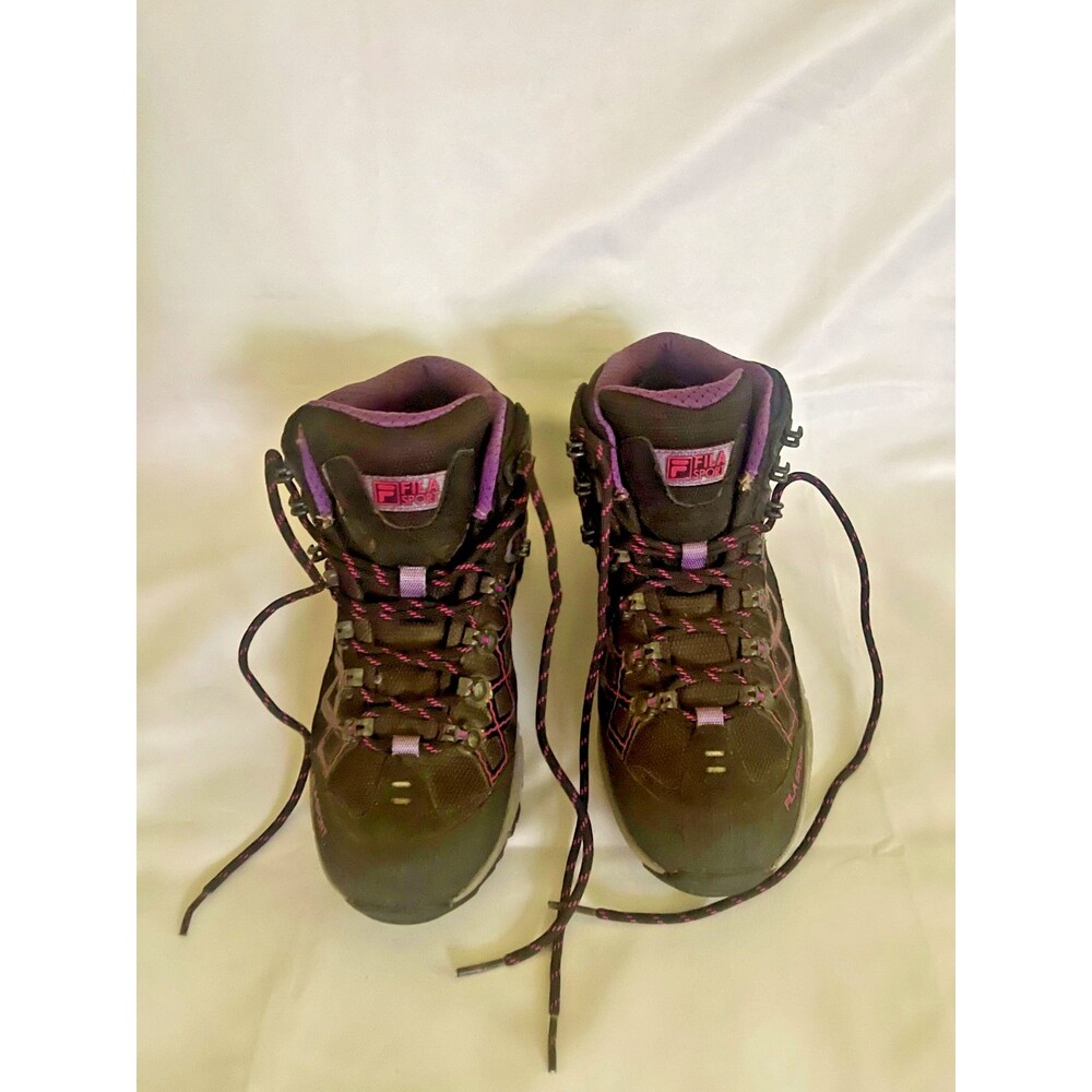 90s/Y2K FILA SPORT Size 6.5 Women's Chunky High-Top Ankle Support Hiking Boots